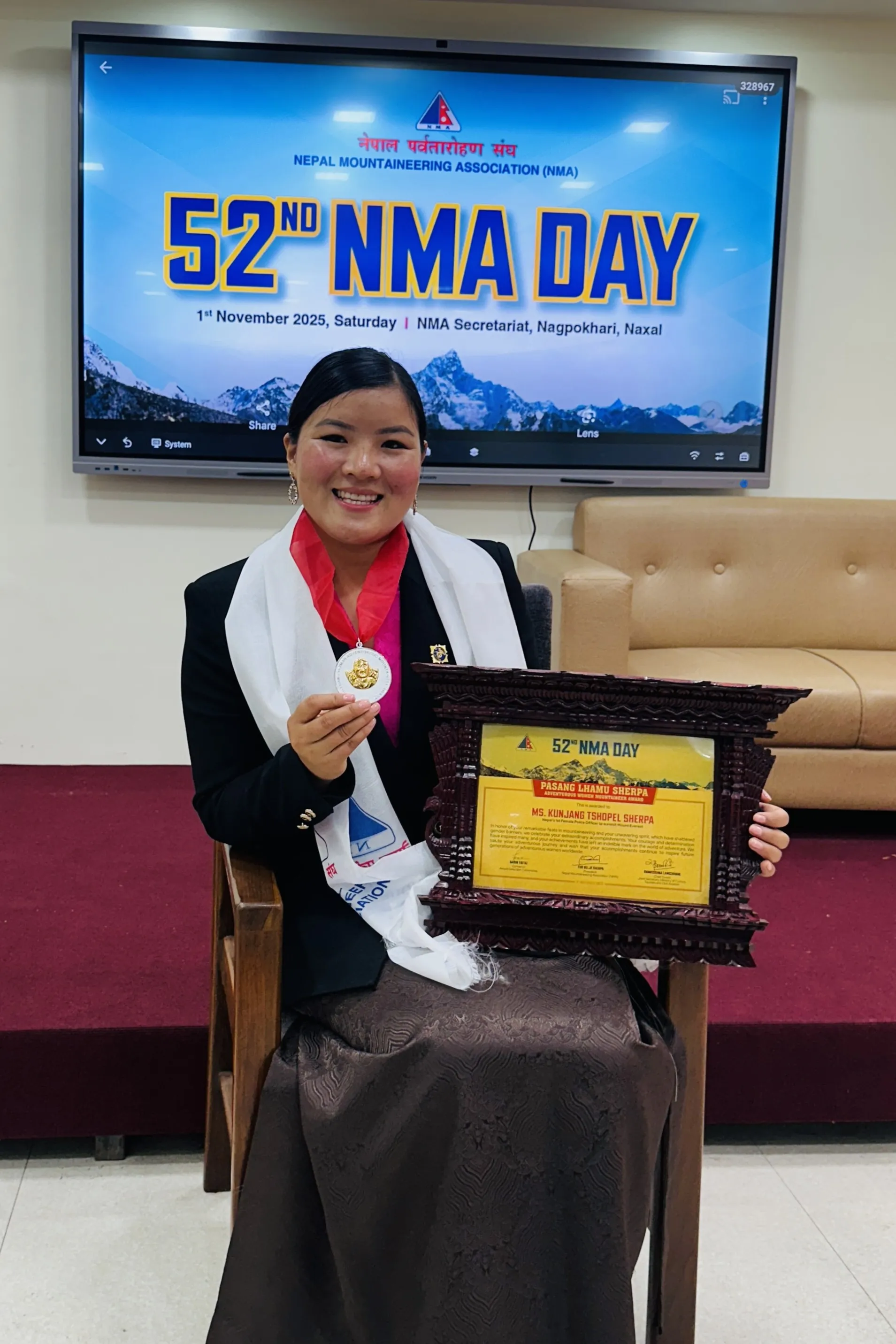 Pasang Lhamu Sherpa Award Ceremony