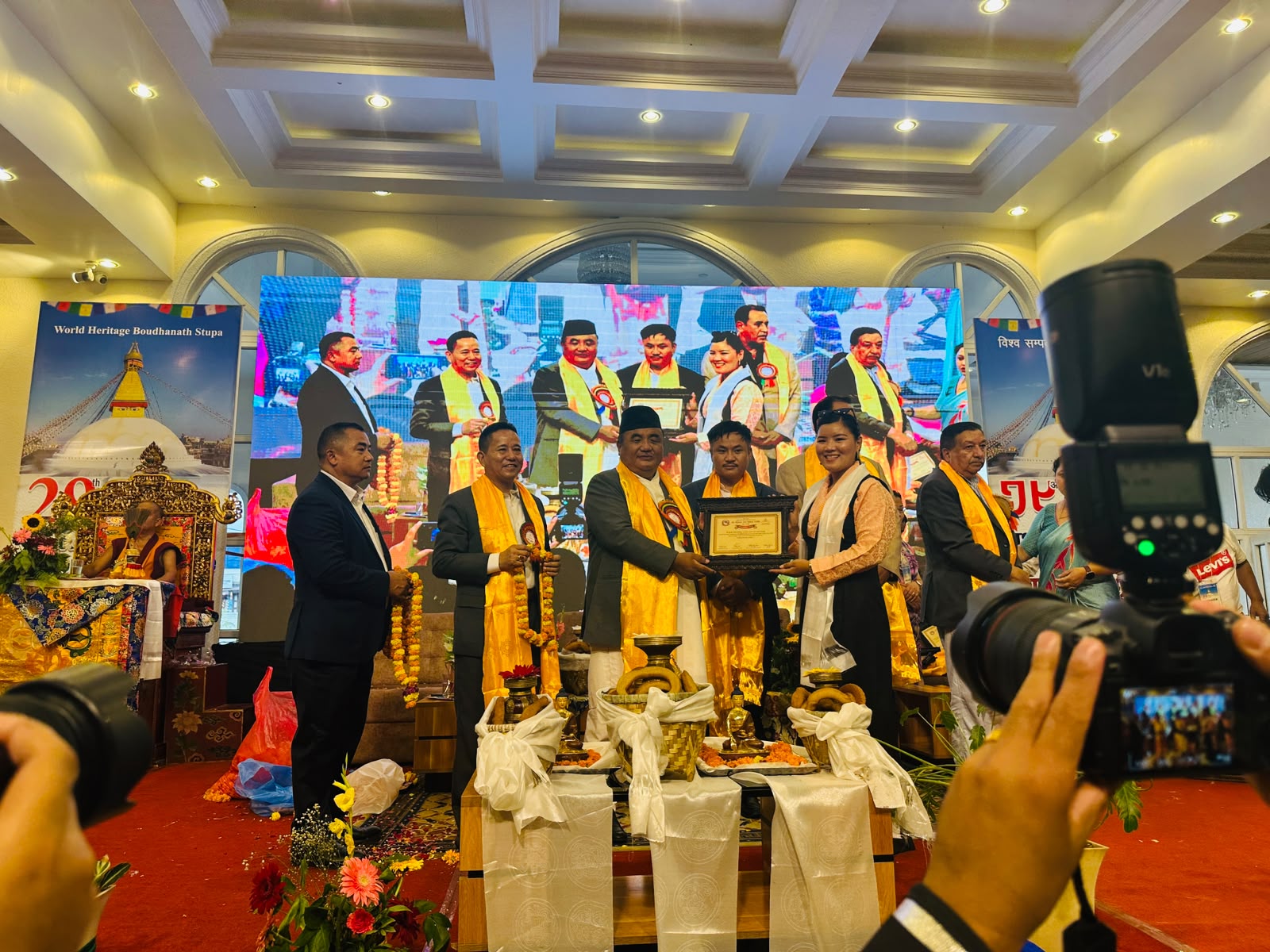 Boudhanath Area Development Felicitation