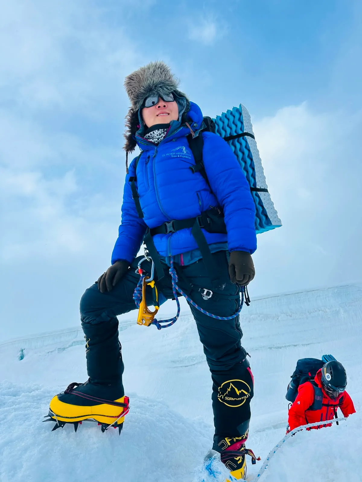 Ascending High Altitude Ridge Lines